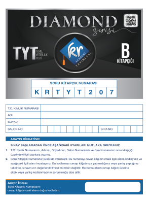 TYT Kurumsal Deneme - B1